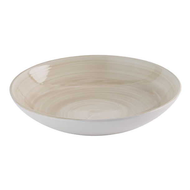 Churchill Stonecast Canvas Natural Evolve Coupe Bowls 247mm (12 Pack) hr352