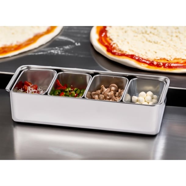 Louis Tellier Japanese Container with Four Compartments 281x118x63mm hs511