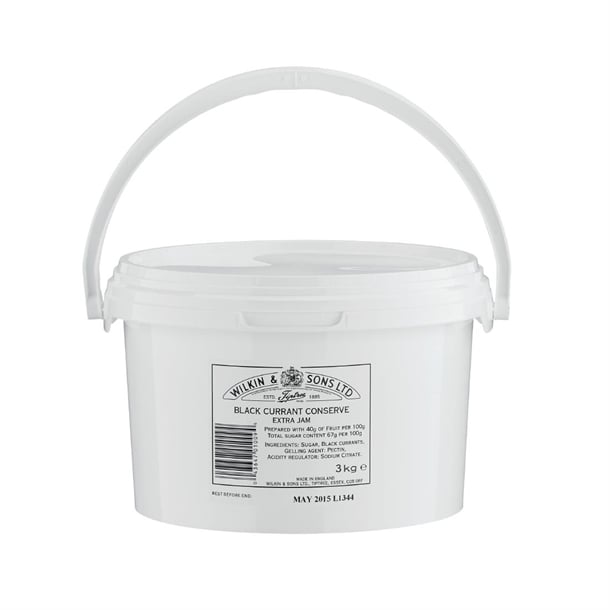 Tiptree Black Currant Conserve 3kg hs589