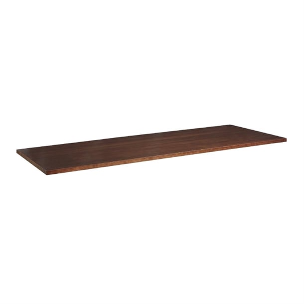 Solid Ash Dark Walnut Rectangular Table Top 1200x700mm hs770