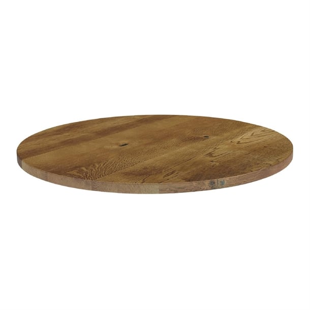 Solid Oak Natural Round Table Top p_hs777