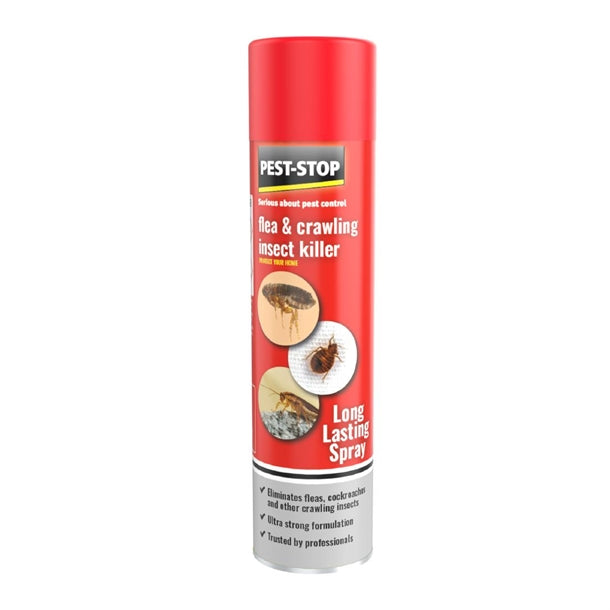 Pest-Stop Flea and Crawling Insect Killer Spray 300ml hs967