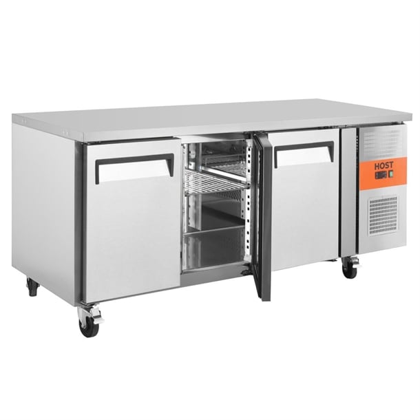 HOST 3 Door Counter Freezer Stainless Steel 417Ltr HOST1706CF ht209