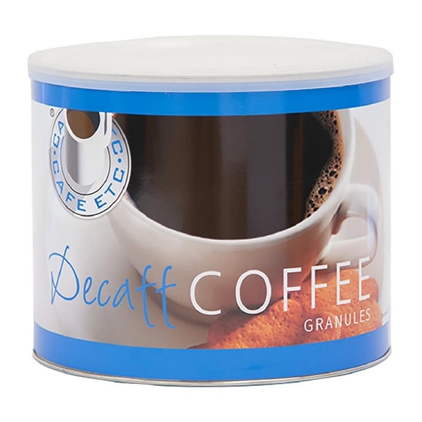 Cafe Etc Decaffeinated Coffee Granules Blend 500g - Blue ht323