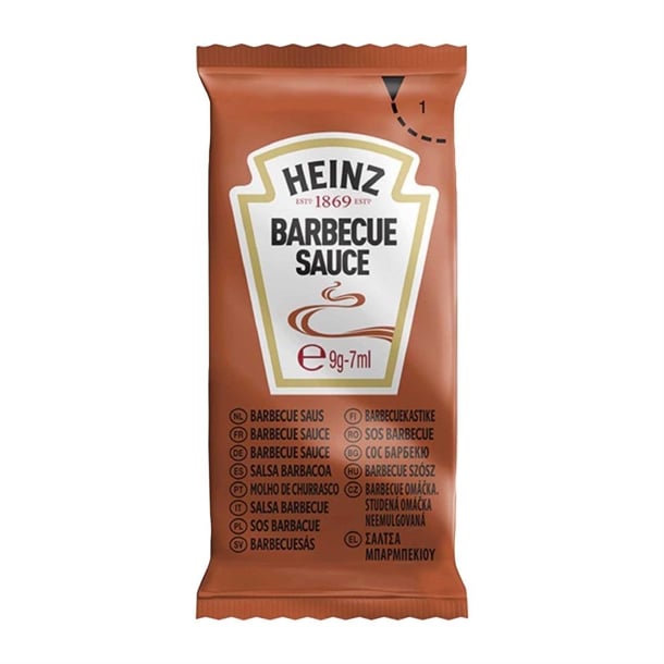 Heinz Classic Barbecue Sauce Sachets 7ml (250 Pack) ht388