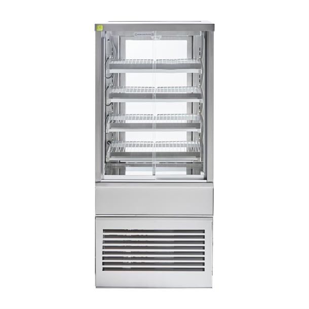 Cossiga Heated Freestanding Multideck Display w/Sliding Front & Rear Doors p_ht513