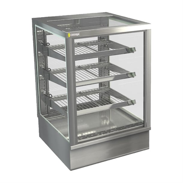 Cossiga Tower STG Heated Drop-in Display w/Solid Front Glass & Rear Sliding Doors p_ht575