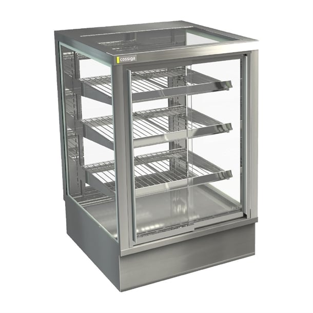 Cossiga Tower STG Heated Drop-in Display w/Sliding Front & Rear Doors p_ht576