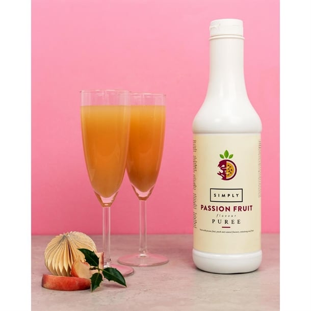 Simply Passion Fruit Puree 1Ltr ht836