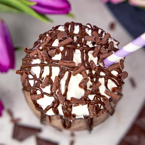 Simply Luxury Milk Chocolate Topping Sauce 1kg ht846