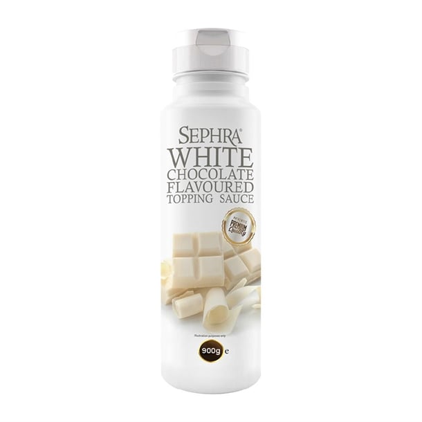 Sephra White Chocolate Topping Sauce 900g hu126