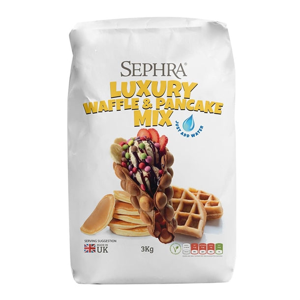 Sephra Waffle and Pancake Mix 3kg (4 Pack) hu128