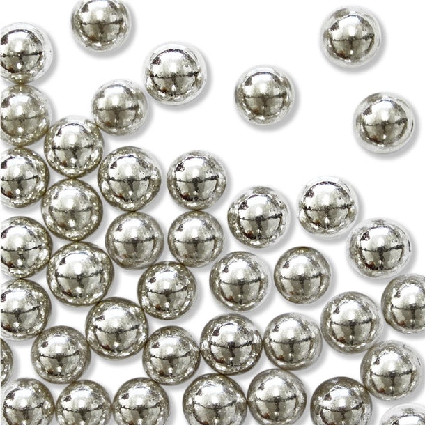 PME Silver Sugar Pearls 8mm hu234