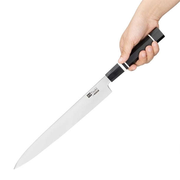Vogue Tsuki Series 9 Yanagiba Knife Black 27cm hw013