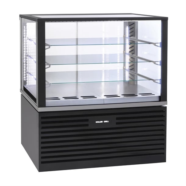 Roller Grill Free Standing Heated Display Cabinet Black FSH1200 hw173