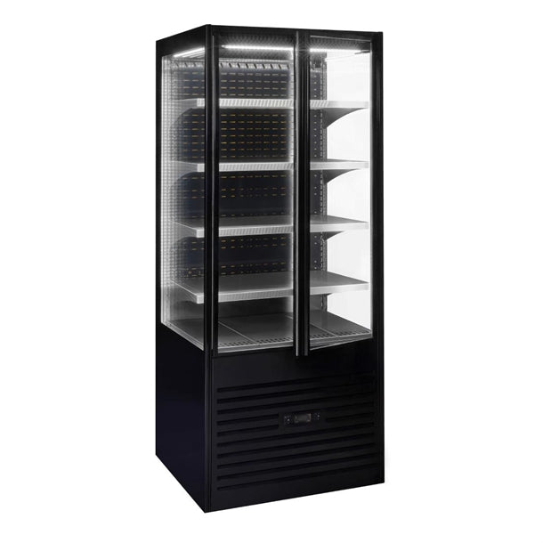 Roller Grill Self Serve Refrigerated Display Cabinet Black p_hw179