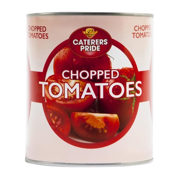 Caterers Pride Chopped Tomatoes 800g (6 Pack) hw324