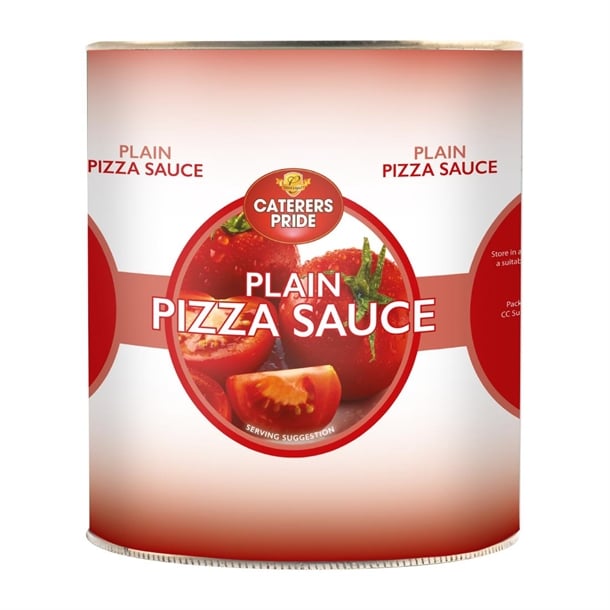Caterers Pride Plain Tomato Pizza Sauce 3kg hw332