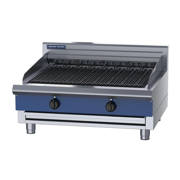 Blue Seal 900mm Countertop Electric Chargrill UKE596D-B hw616