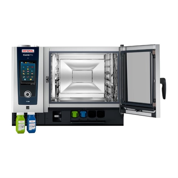 Rational iCombi Pro Combi Oven 6-2/1 Propane Gas iCare Autodose hw709