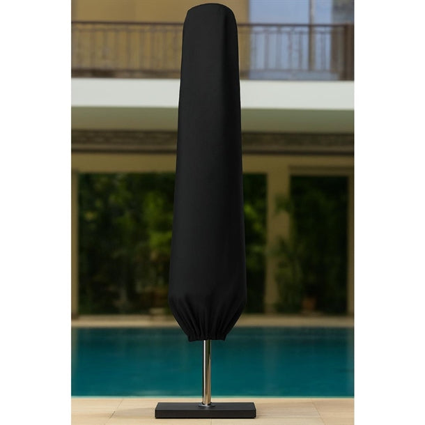 Bolero Large Parasol Cover Black 2250x1000mm hw961