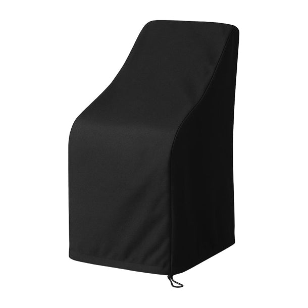 Bolero Side Chair Outdoor Cover Black Fits 8 Chairs 700x700mm hw964
