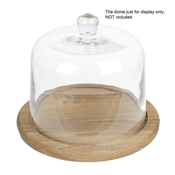 Olympia Round Acacia Wood Board for HW798 200mm Dome 246x20mm hx397