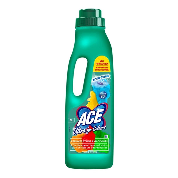 Ace Ultra for Colours Laundry Bleach 1Ltr hx467