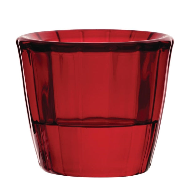 Utopia Ribbed Red Nightlight Holders (12 Pack) hx649