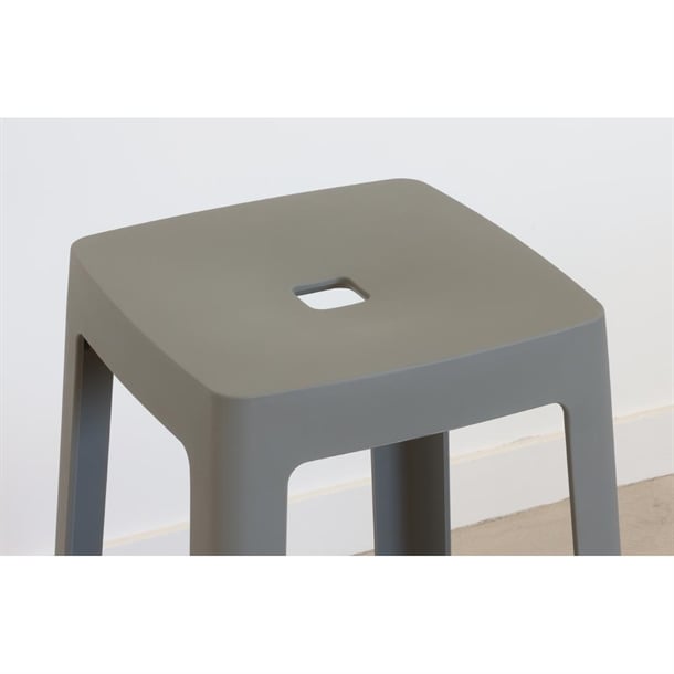 Origin Base Stool Mouse Grey 400x400x440mm (2 Pack) hx776