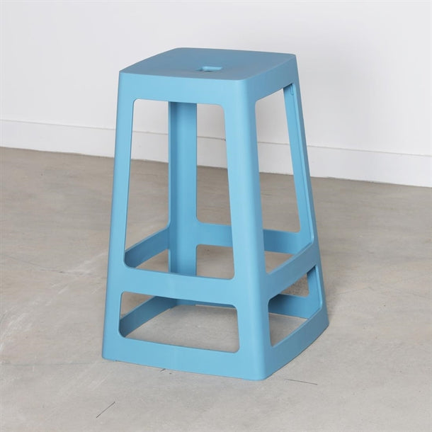 Origin Base Mid Stool Pastel Blue 430x430x560mm (2 Pack) hx781