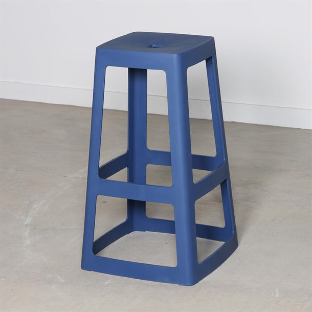 Origin Base High Stool Violet Blue 450x450x750mm (2 Pack) hx790