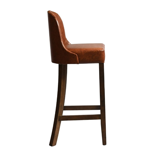 Kilsby Bar Chair in Vintage with Bison Tan Seat hx902