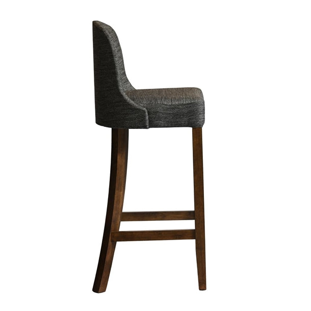 Kilsby Bar Chair in Vintage with Shetland Smoke Seat hx905