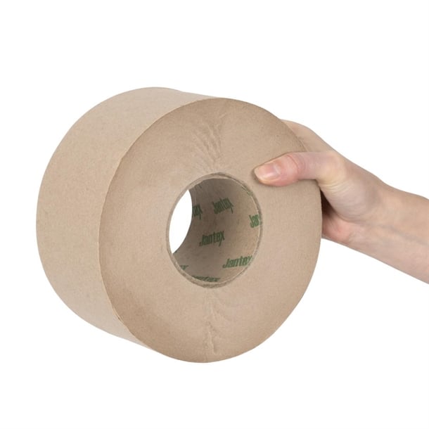 Jantex Green 100% Recycled Mini Jumbo Roll Refill 2ply - 150m (12 Pack) hx939