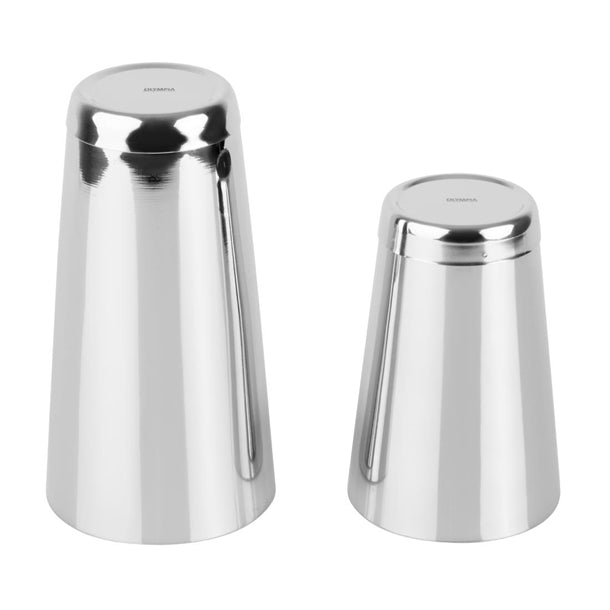 Olympia Tin On Tin Cocktail Shaker Stainless Steel 18oz/30oz hy108
