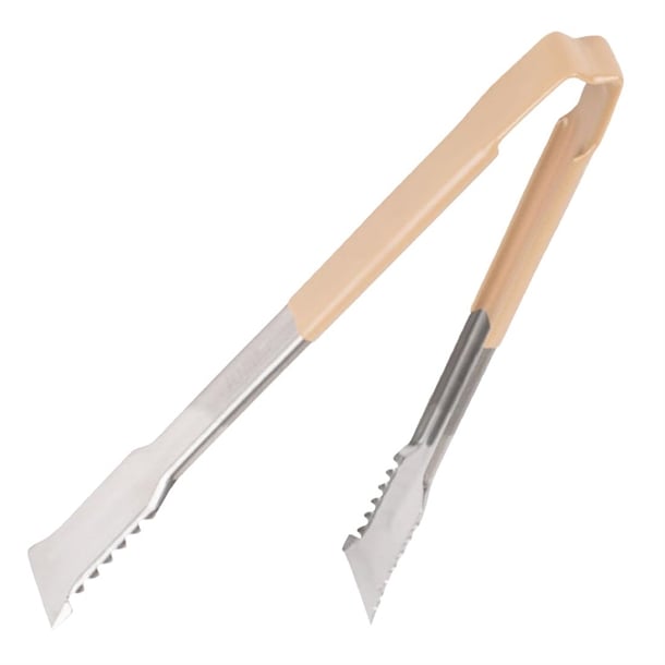 Vollrath Versagrip Tongs Flat Tan 12'' hy167