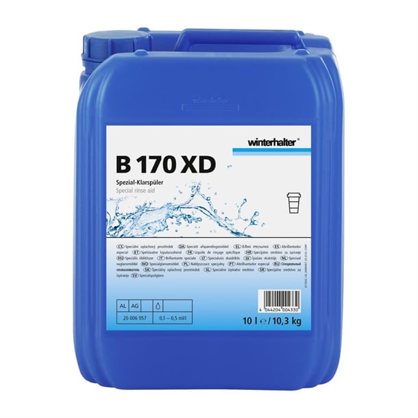 Winterhalter B170XD Plastics Rinse Aid 10Ltr hy206