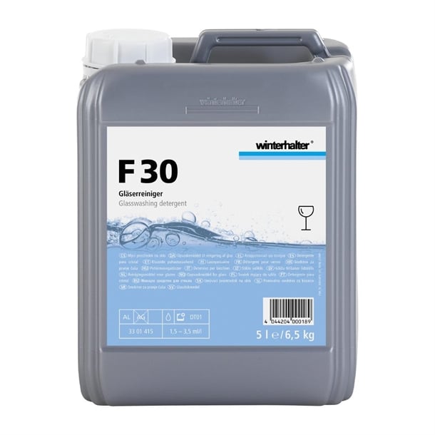 Winterhalter F30 Glasswashing Detergent 5Ltr hy211