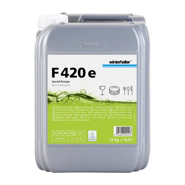 Winterhalter F420e Environmentally Friendly Bistro Detergent 9.9Ltr hy213