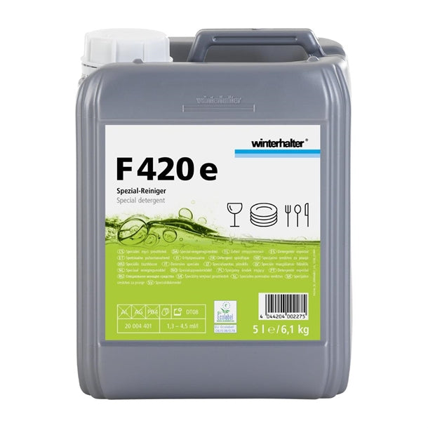 Winterhalter F420e Environmentally Friendly Bistro Detergent 5Ltr hy214