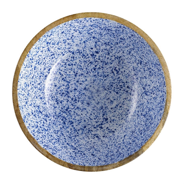 APS Mango Bowl Blue and White 300x105mm hy236