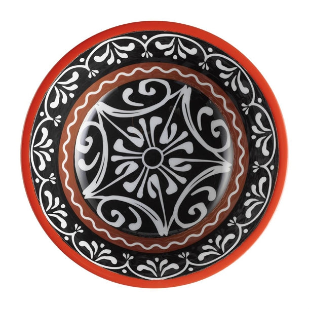 APS Mango Bowl Red and Black 300x105mm hy237