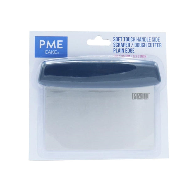 PME Soft Touch Handle Side Scrapers Plain Edge and Dough Scraper 150mm hz036