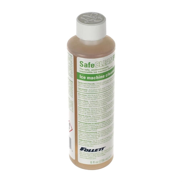 Follet SafeCLEAN Plus Liquid Ice Machine Cleaner 237ml (24 Pack) hz098