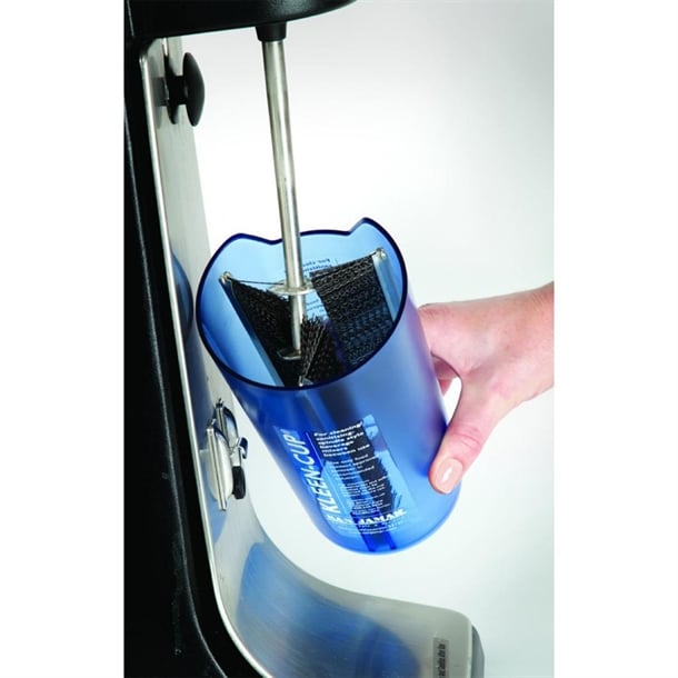 San Jamar Kleen-Cup Spindle Cleaner & Sanitiser hz148