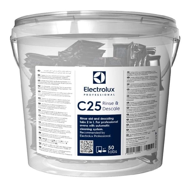 Electrolux C25 Rinse and Descale Tabs (50 Pack) hz291
