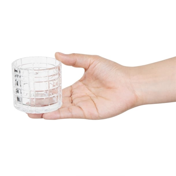Olympia Geo Glasses Tealight Holders 64x57mm (6 Pack) hz332
