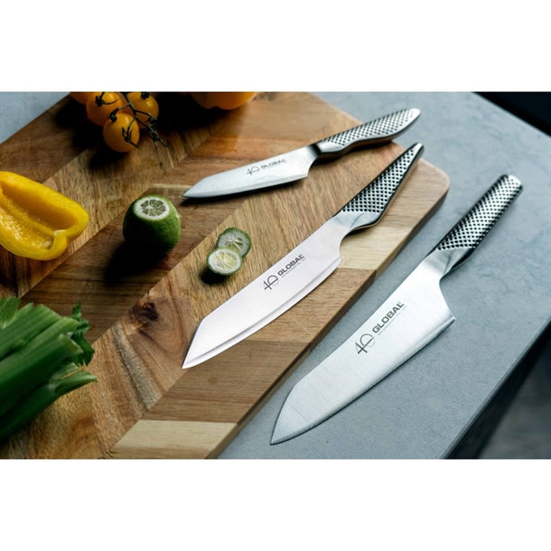 Global 40th Anniversary Limited Edition 3-Piece Knife Set hz829