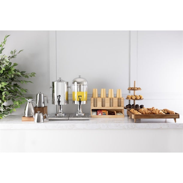 Olympia Acacia 3-Tier Stand 305(Ø) x 395(H)mm fe152